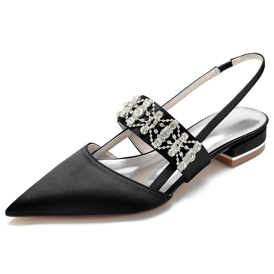 Damen Elegante Slingback Hochzeit Gast Absätze | Gespitzte Zehe