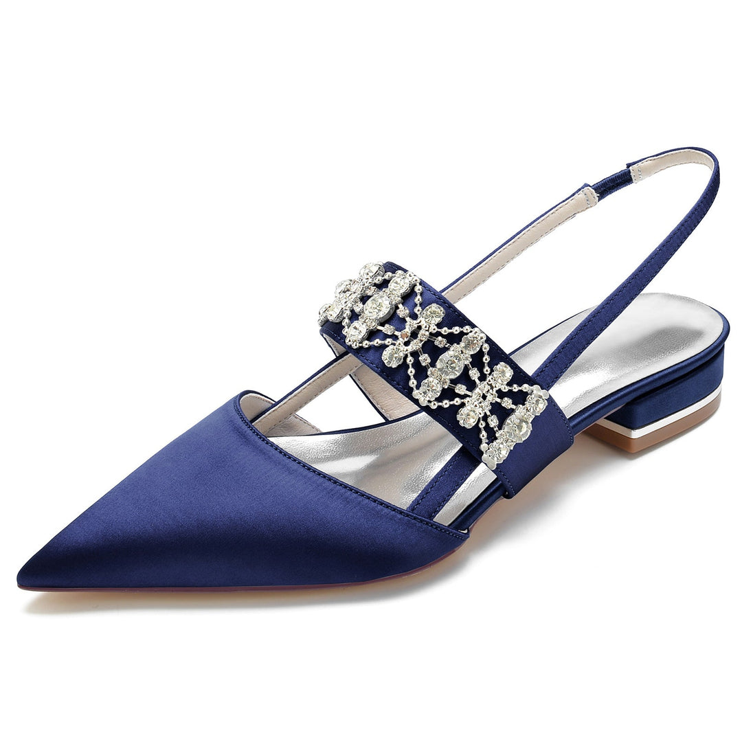 Damen Elegante Slingback Hochzeit Gast Absätze | Gespitzte Zehe