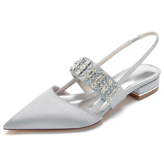 Damen Elegante Slingback Hochzeit Gast Absätze | Gespitzte Zehe