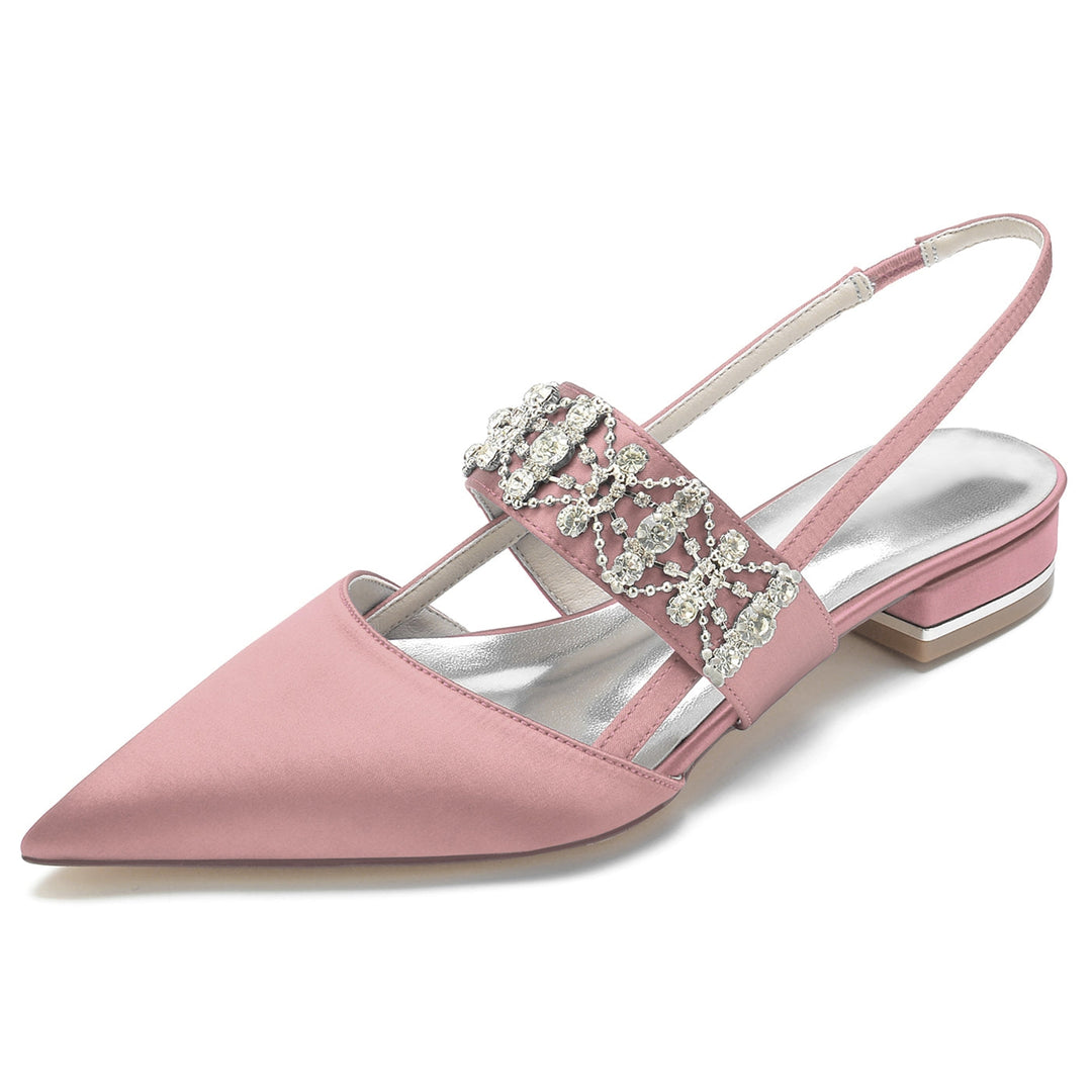 Damen Elegante Slingback Hochzeit Gast Absätze | Gespitzte Zehe