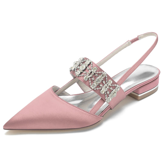 Damen Elegante Slingback Hochzeit Gast Absätze | Gespitzte Zehe