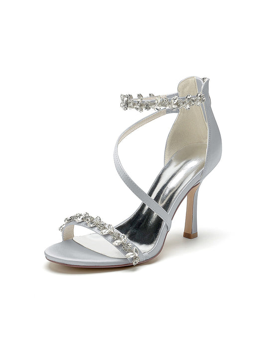 Damen Hochzeit Gast High Heels | Kreuz Riemen