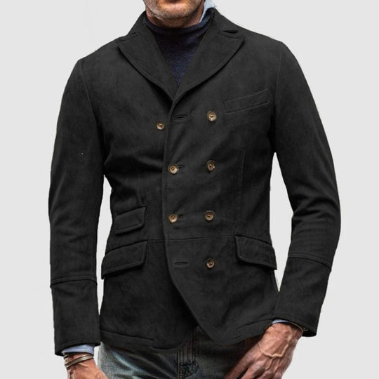Zweireihiger Blazer für Herren | Schmale Passform