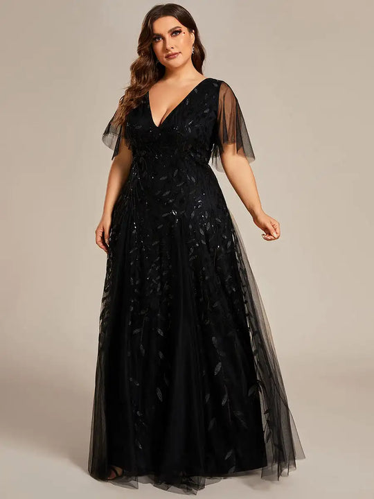 Abendkleid in Übergröße für Damen | Maxi
