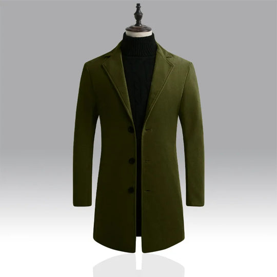 Herren Winter Freizeit Trenchcoat | Warme