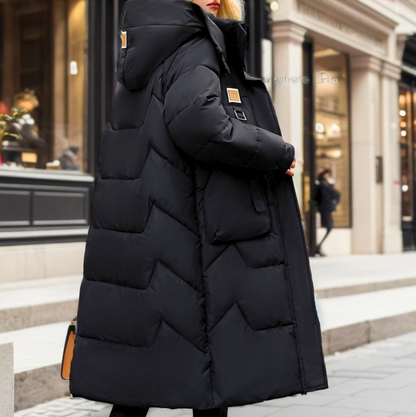 Jenie - Elegante Lange Wasserdichte Pufferjacke