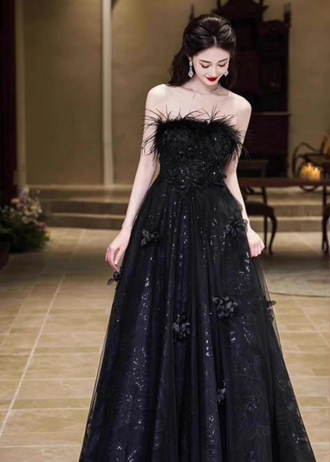 Damen Schulterfrei Brautkleid | Maxi
