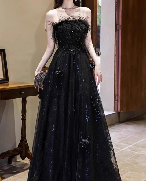 Damen Schulterfrei Brautkleid | Maxi