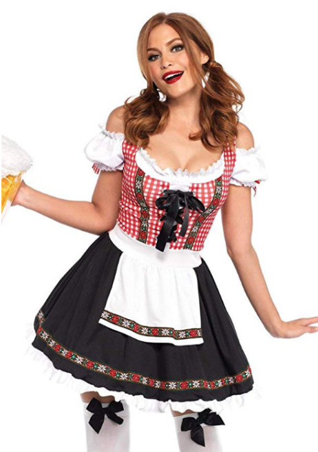 Damen Klassisch Elegantes Oktoberfest Dirndl Kleid | 2025