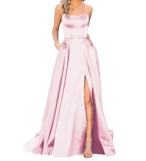 Trägerloses Abendballkleid für Damen | Maxi