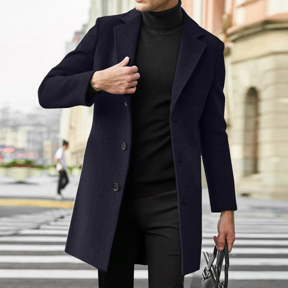 Warmer Und Bequemer Trenchcoat Für Herren | Winter