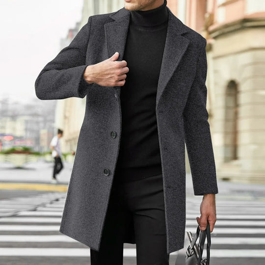 Warmer Und Bequemer Trenchcoat Für Herren | Winter