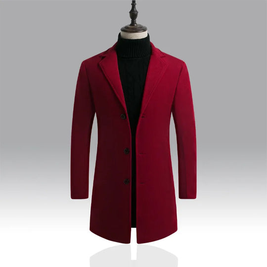 Herren Winter Freizeit Trenchcoat | Warme