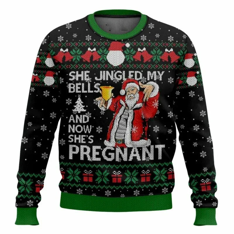 Lustiger Party Unisex Ugly Xmas Pullover | Rundhals
