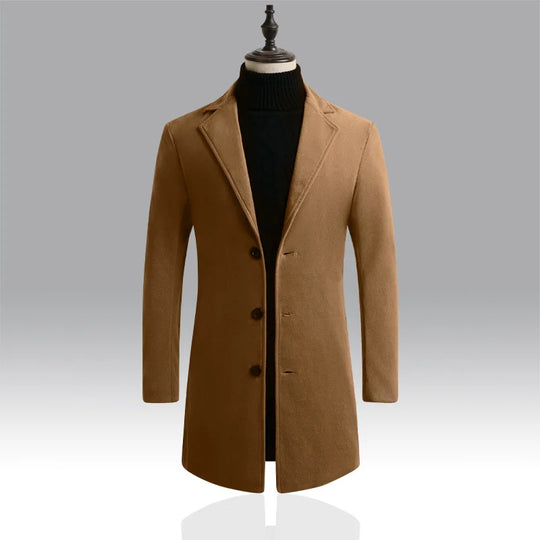 Herren Winter Freizeit Trenchcoat | Warme