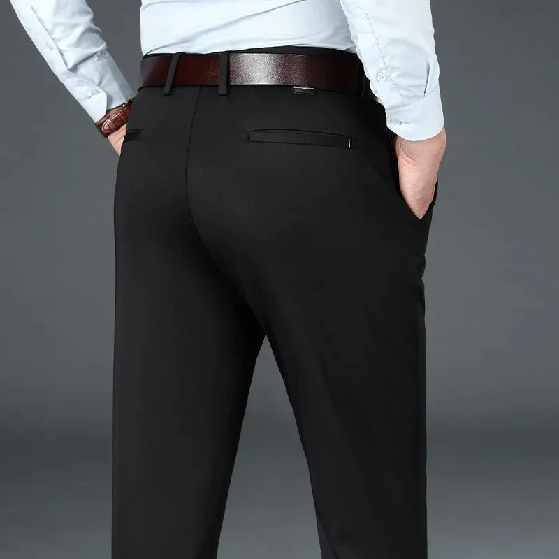 Herren Klassiker Passform Hose | Business Lässig