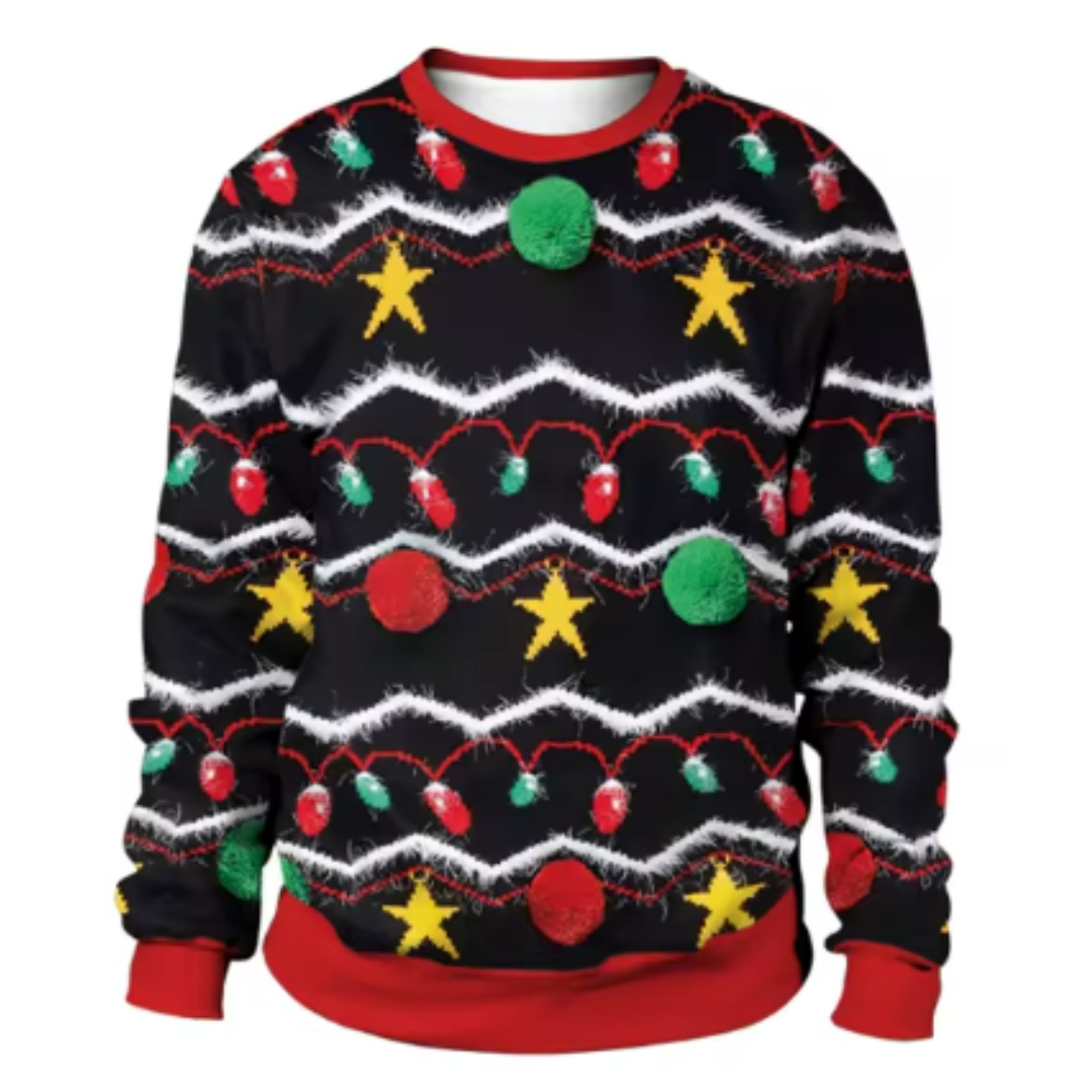 Unisex Festliche Weihnachten Ugly Xmas Pullover | Winter