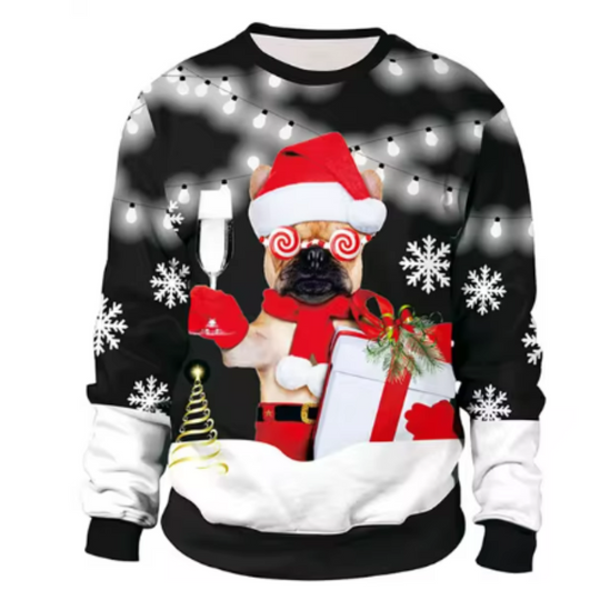 Unisex Festliche Weihnachten Ugly Xmas Pullover | Winter