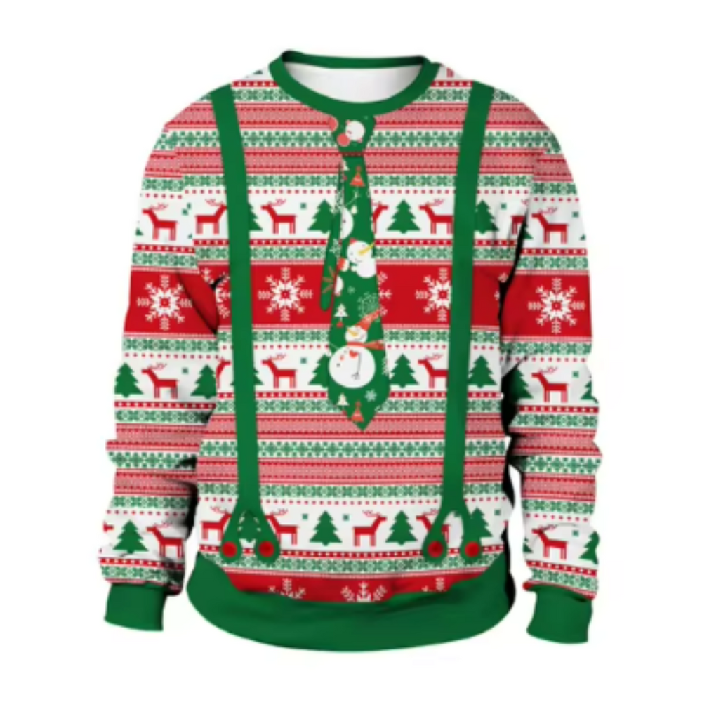 Unisex Festliche Weihnachten Ugly Xmas Pullover | Winter