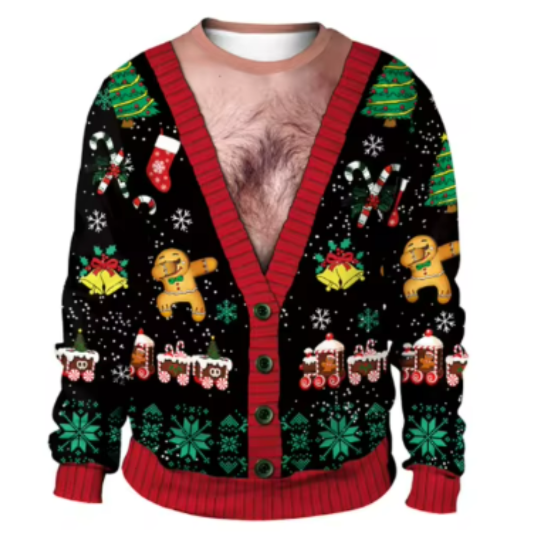 Unisex Festliche Weihnachten Ugly Xmas Pullover | Winter