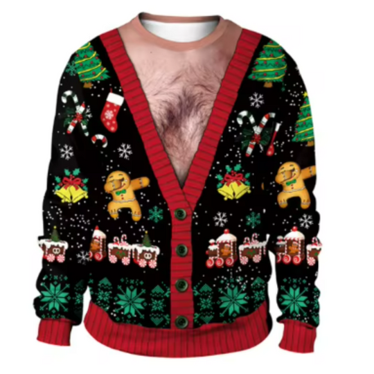 Unisex Festliche Weihnachten Ugly Xmas Pullover | Winter