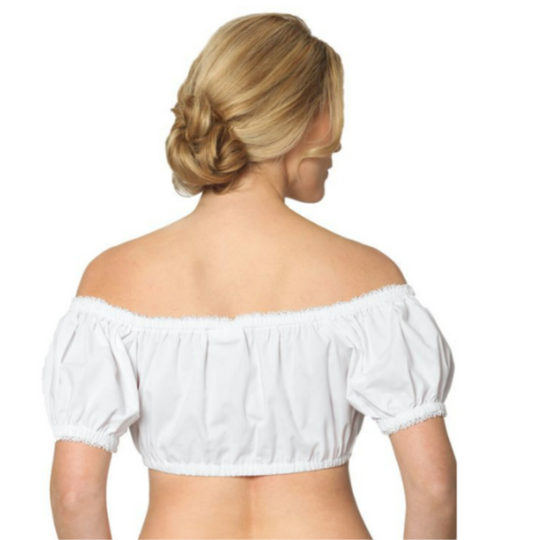 Damen Schulterfrei Passform Oktoberfest Dirndl Bluse | 2025