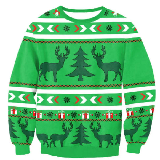 Strick Weihnachtspullover Unisex | Langarm