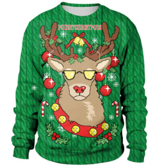 Strick Weihnachtspullover Unisex | Langarm