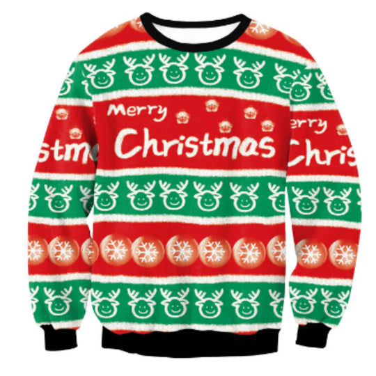 Strick Weihnachtspullover Unisex | Langarm