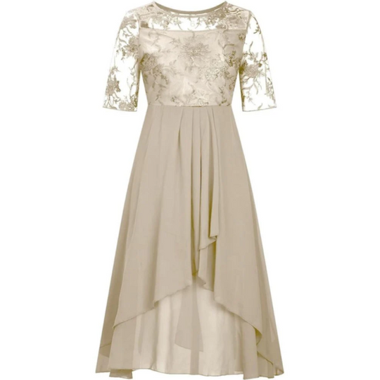 Paillettenkleid Mit 1/2 Ärmeln Für Damen | Maxi