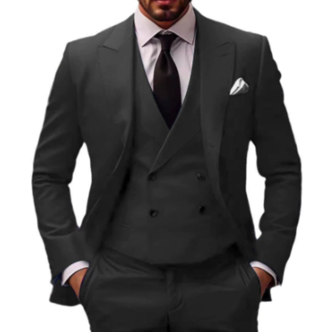 Eleganter 3 Teiliger Herrenanzug | Komfortabel