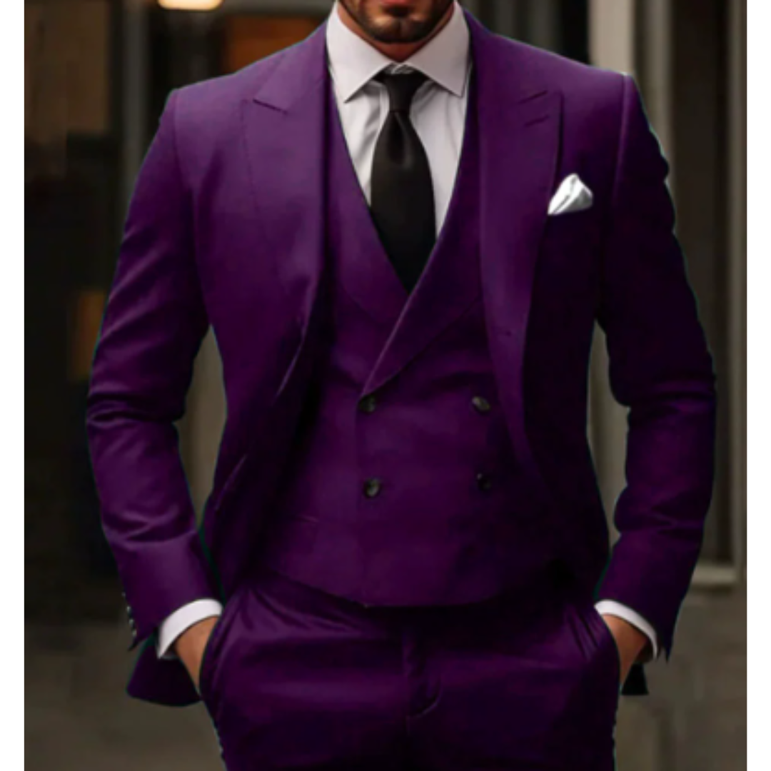Eleganter 3 Teiliger Herrenanzug | Komfortabel