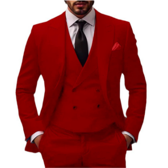 Eleganter 3 Teiliger Herrenanzug | Komfortabel