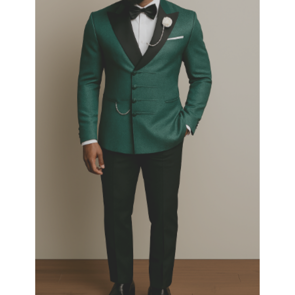 Zweiteiliger Hochzeitsanzug Für Herren | Zweireihig