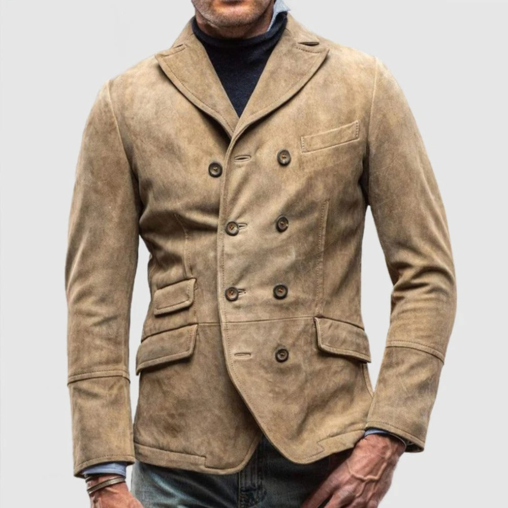 Zweireihiger Blazer für Herren | Schmale Passform