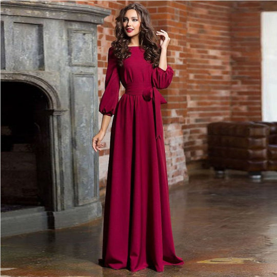 Damen Weiß Boot-Ausschnitt A-Linie Brautkleid | Maxi