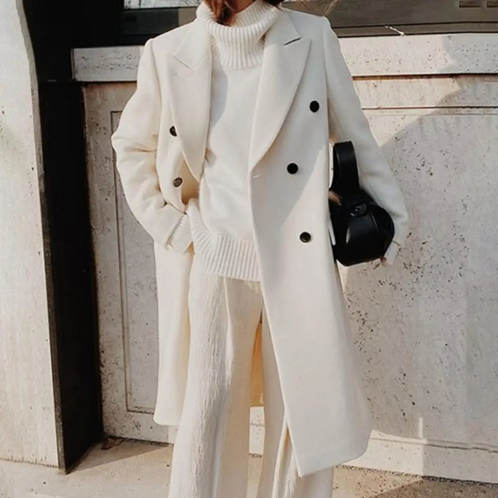 Klassischer Trenchcoat Für Damen | Zweireihig