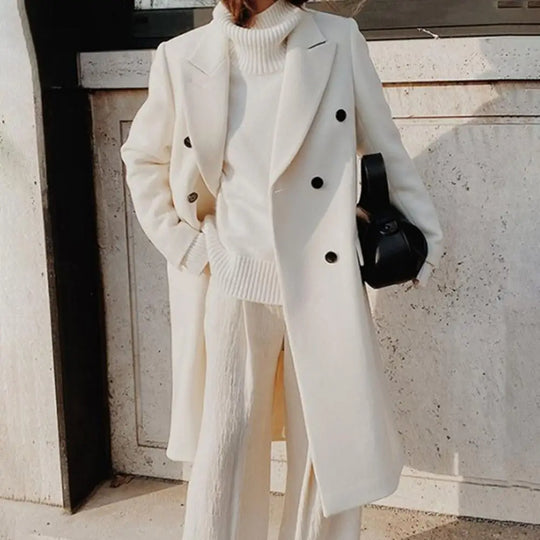 Klassischer Trenchcoat Für Damen | Zweireihig