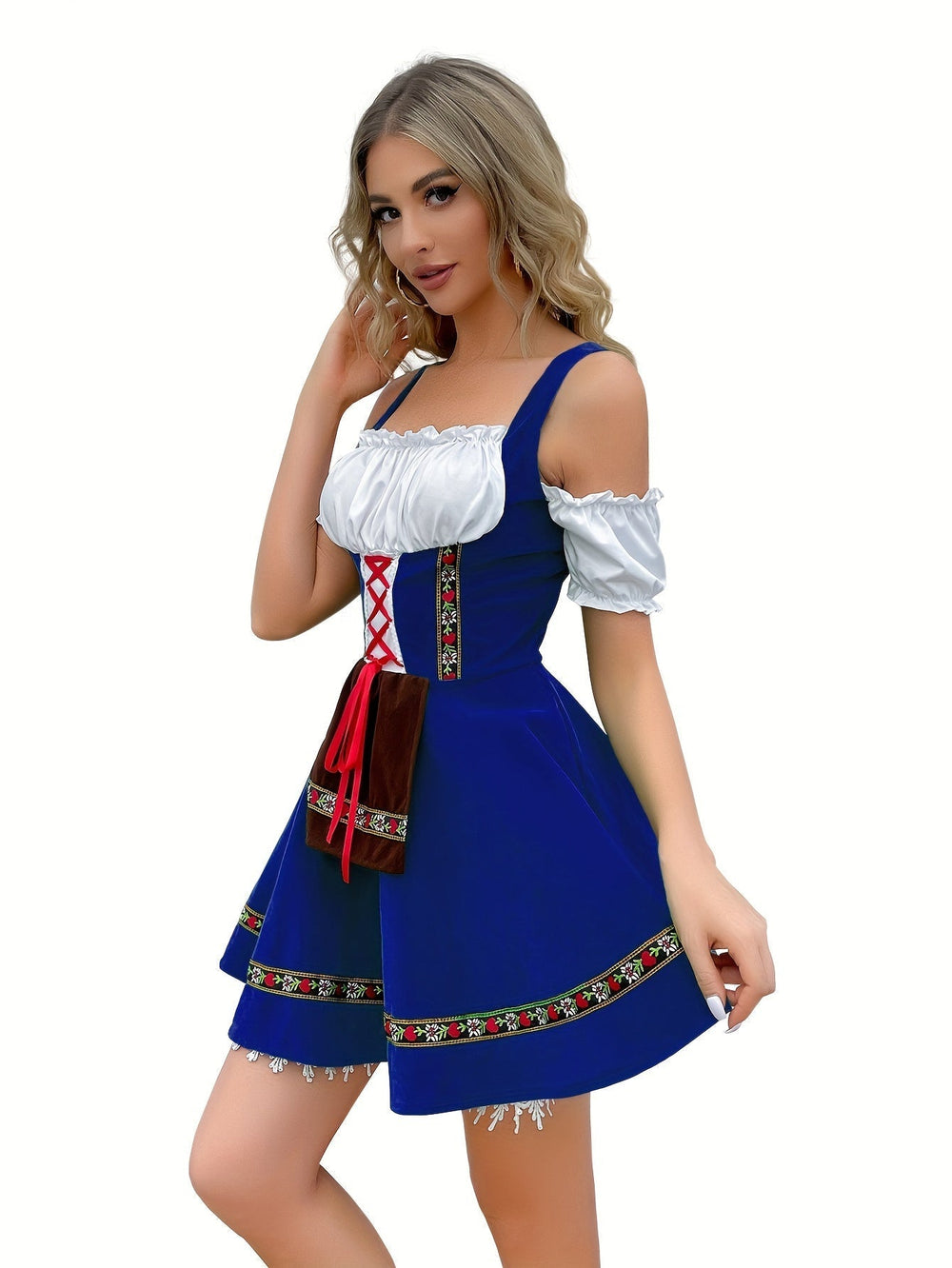 Damen Jahrgang Elegantes Oktoberfest Dirndl Kleid | 2025