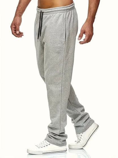 Warme Sweatpants mit Fleecefutter und Taschen
