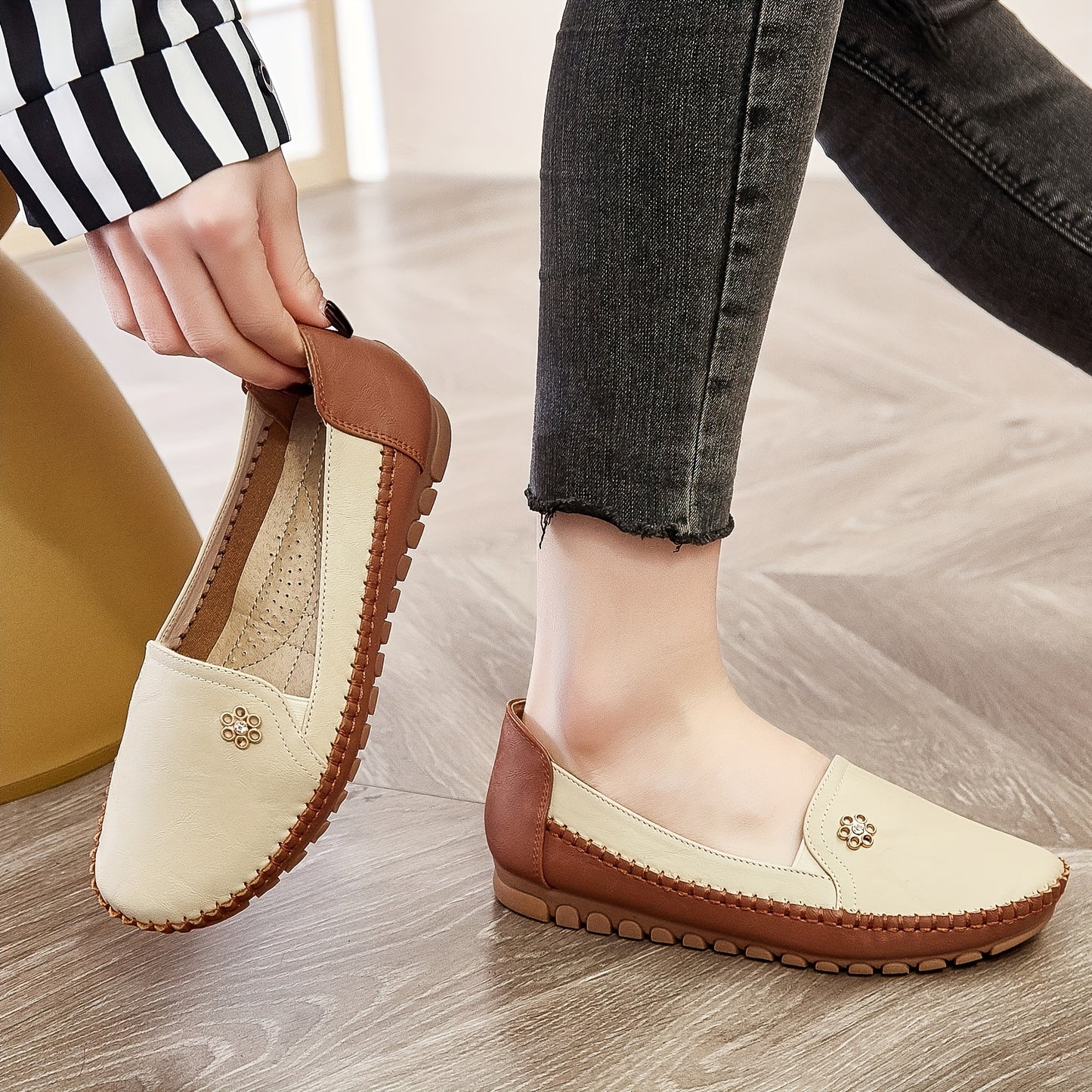Bequeme Slip-On Loafer – Weiche Sohle, Leicht & Atmungsaktiv
