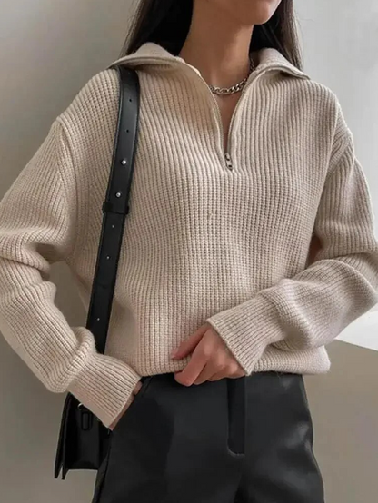 Damen-rollkragenpullover Winter