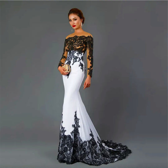 Schulterfreies Ballkleid Für Damen | Maxi