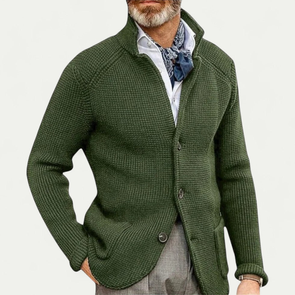 Herren Cardigan Mit Knöpfen | Lässig