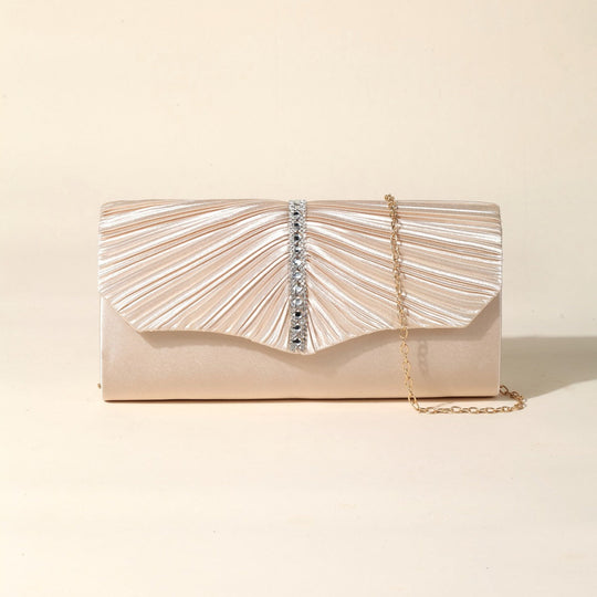 Clutch im Umschlagstil für Damen | Glitzer