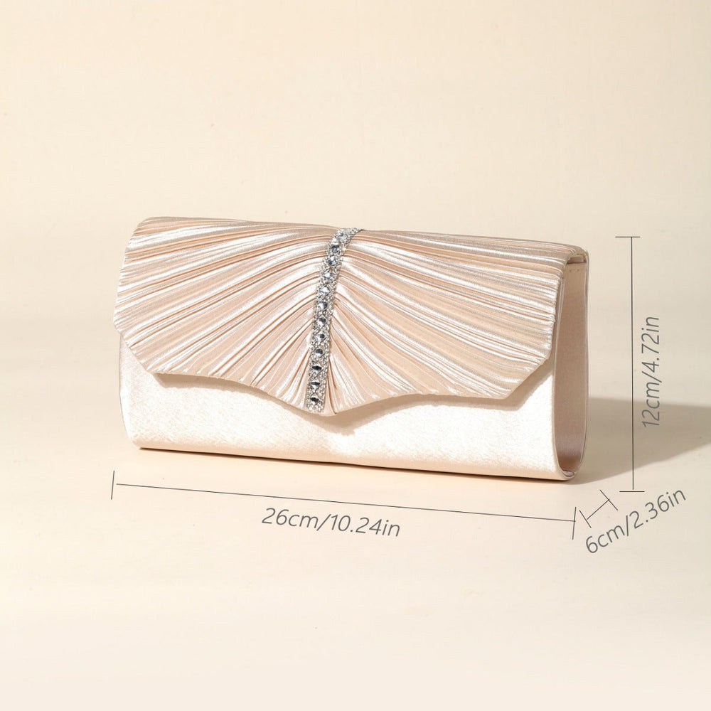 Clutch im Umschlagstil für Damen | Glitzer