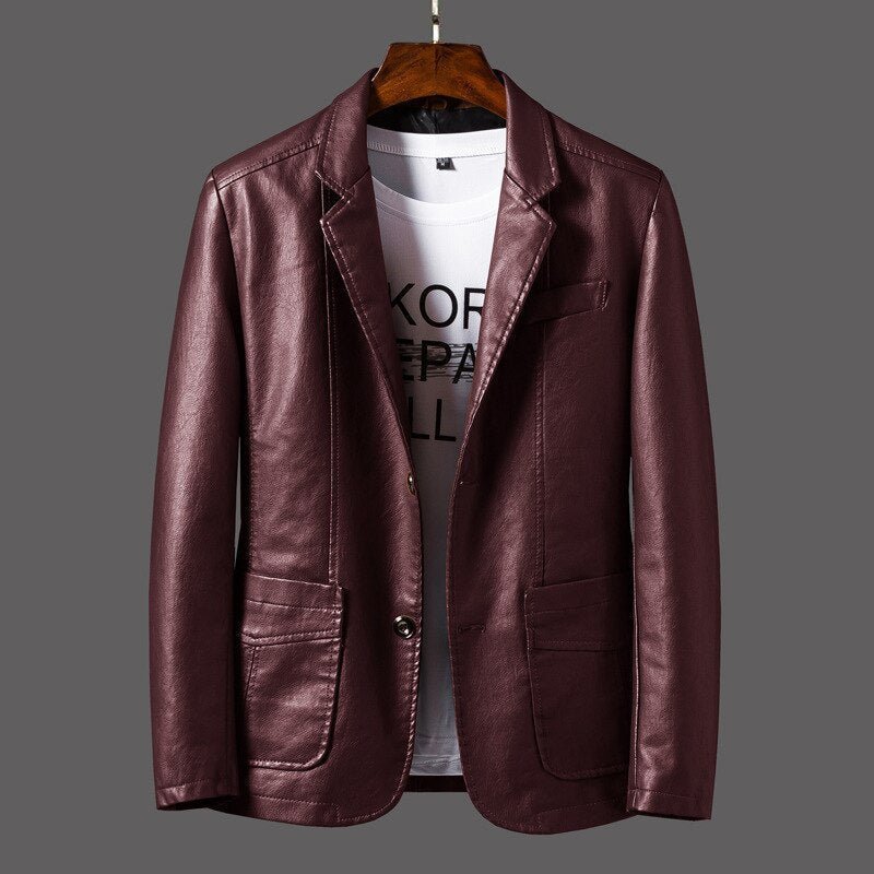 Stylischer Schlanke Passform Blazer für Herren | Klassisch