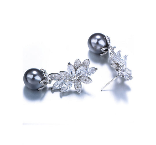 Damen Elegante Hochzeit Gast Tropfen Ohrringe | Stilvoll