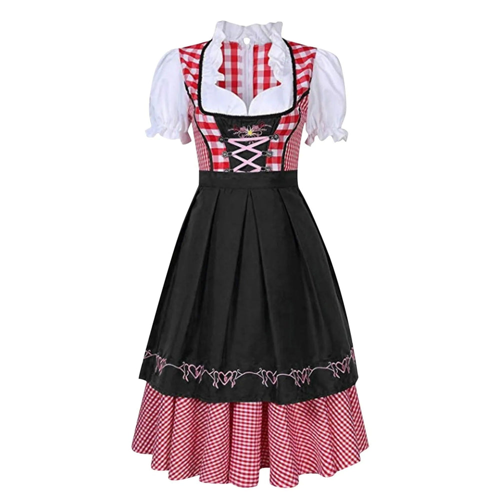 Damen Traditionell Gestickte Oktoberfest Dirndl Kleid | 2025