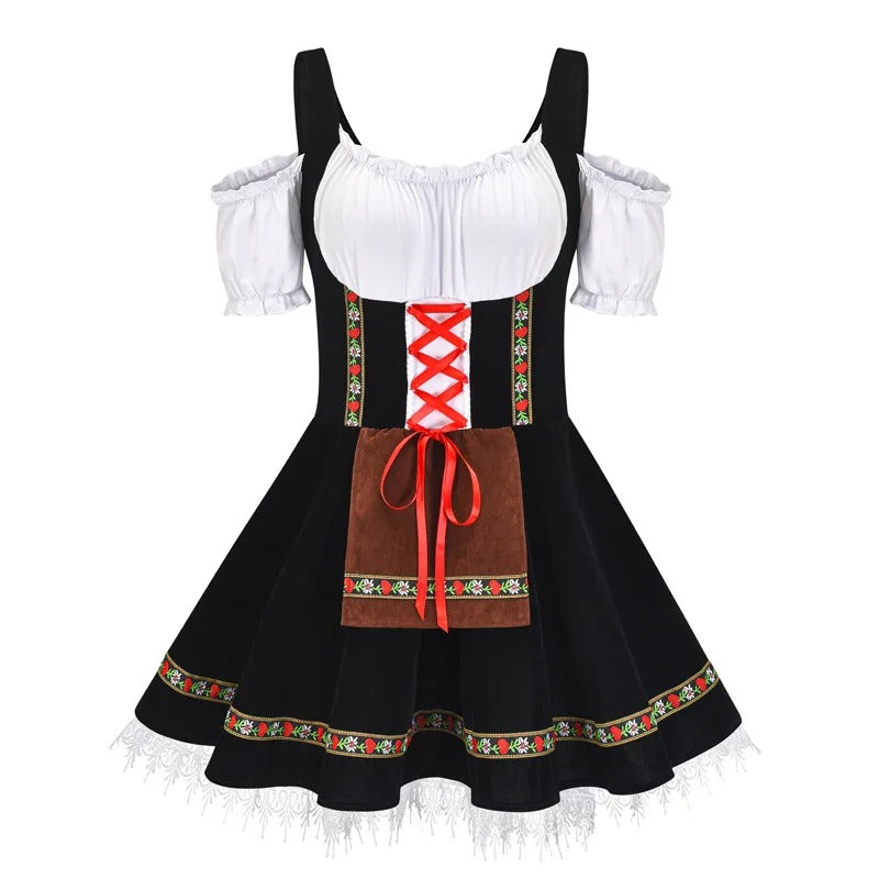 Damen Stilvolles Traditionelles Oktoberfest-Dirndlkleid | 2025